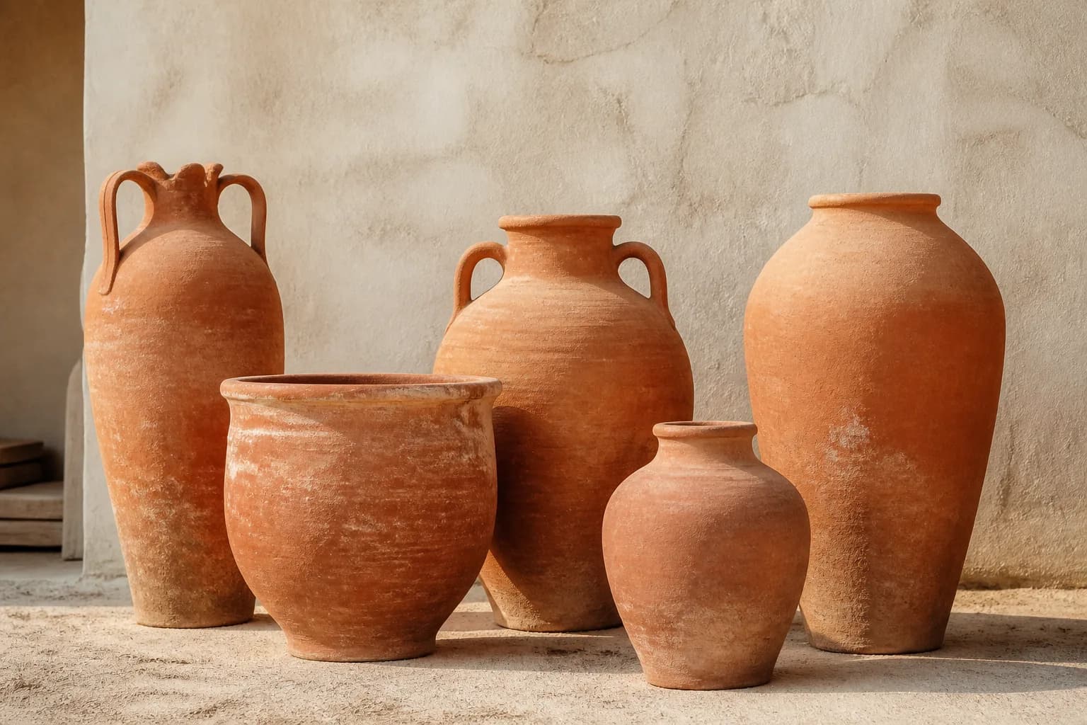 Terracotta ürün koleksiyonu — temsili görsel